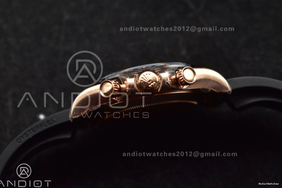 Daytona 749 Edition (Gain Best Oyster-flex on ZF 116515 SH4130 Dial 1:1 Strap Chocolate Weight) DailyWear Black LN 0407